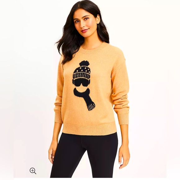 NWT LOU & GREY | Loft Chill Out Sweater L - Picture 1 of 9